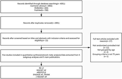 Efficacy and Safety of Direct Oral Anticoagulants in Elderly Patients With Atrial Fibrillation: A Network Meta-Analysis